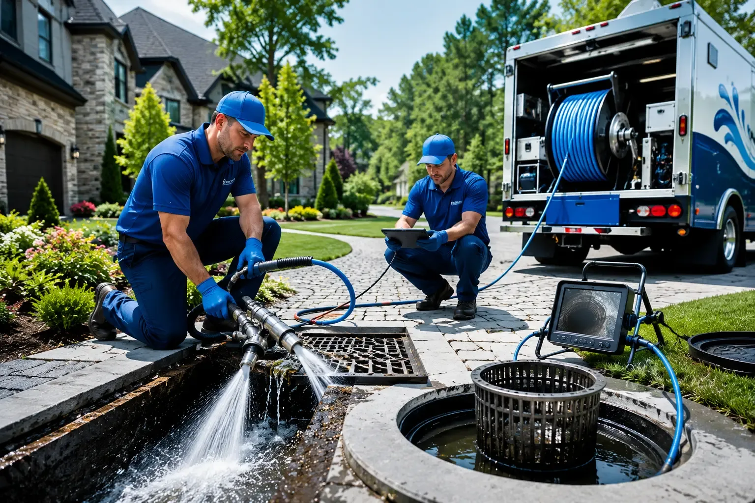 Local outdoor drain cleaning professionals in Newark, NY